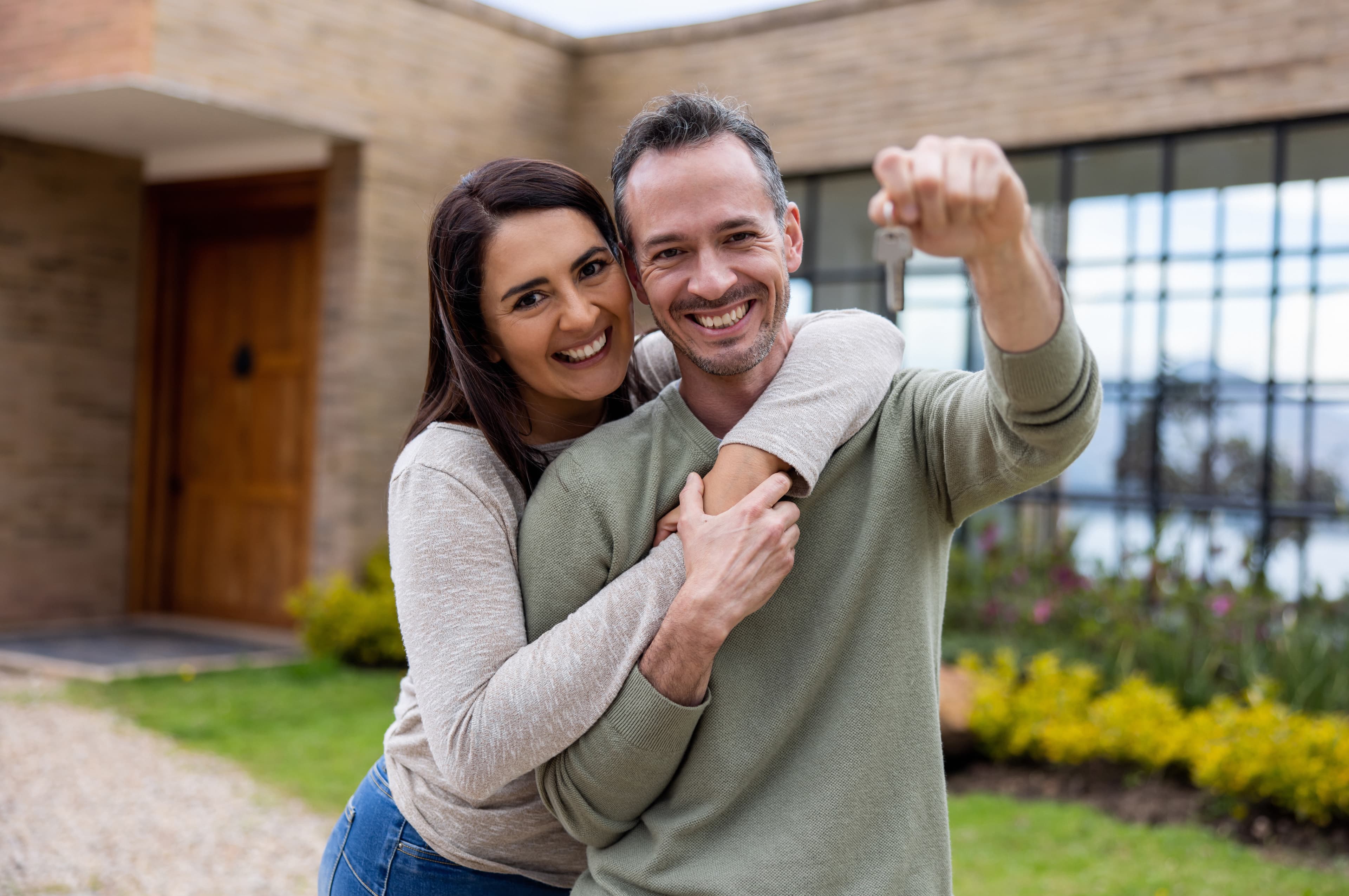 Aerial view of Dublin city and residential areas in autumn 2024